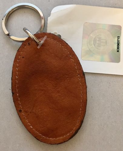 Alabama Leather Keychain National Champs 2009 Football