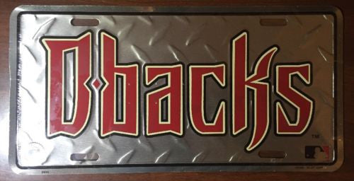 Arizona Diamondbacks Diamond License Plate