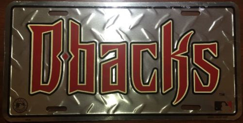 Arizona Diamondbacks Diamond License Plate