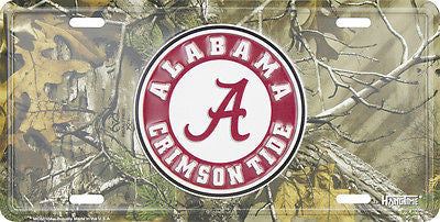 Alabama License Plate Camo