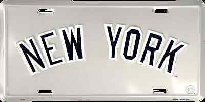 New York Yankees License Plate