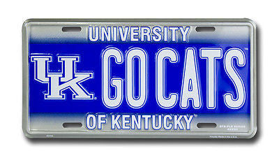 Kentucky Plate Go Cats