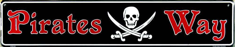 Pirates Way Street Sign