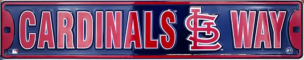 St. Louis Cardinals Way Street Sign