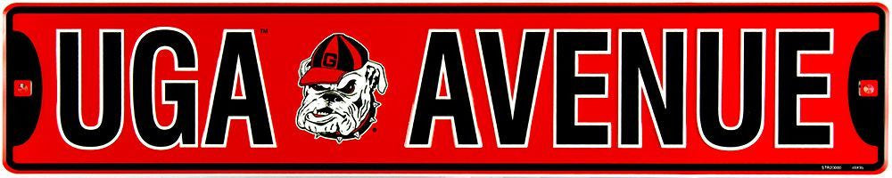 Georgia Bulldogs Street Sign Uga Avenue
