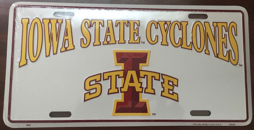 Iowa State Cyclones License Plate