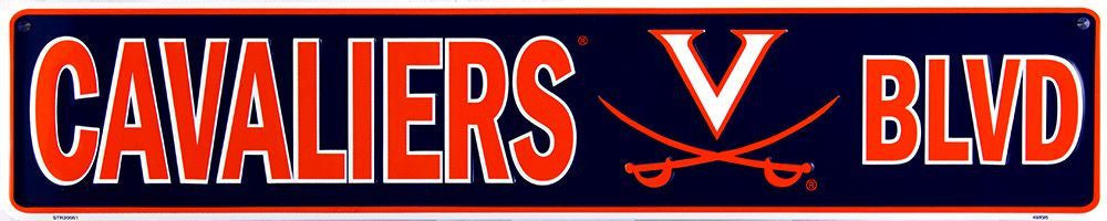 Virginia Cavaliers Street Sign