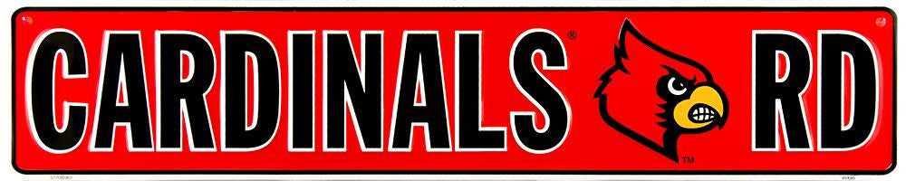 Louisville Cardinals Street Sign Cardinals Rd