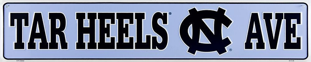 North Carolina Tar Heels Street Sign