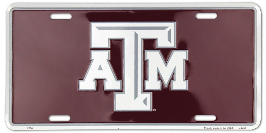 Texas A&M Aggies License Plate