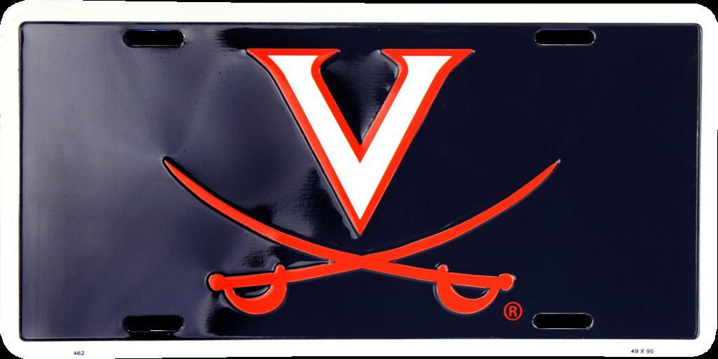 Virginia Cavaliers License Plate