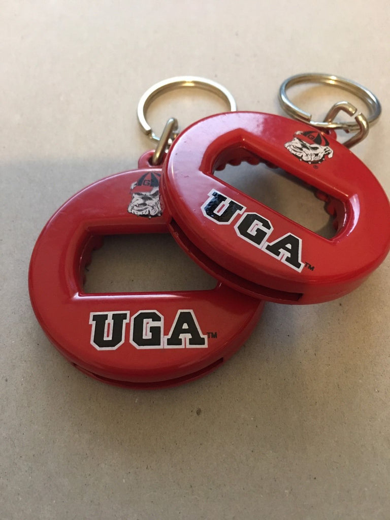 Georgia Bulldogs Bev Keyâ® 3 In 1 Beverage Can Bottle Twist Opener/Key Chain