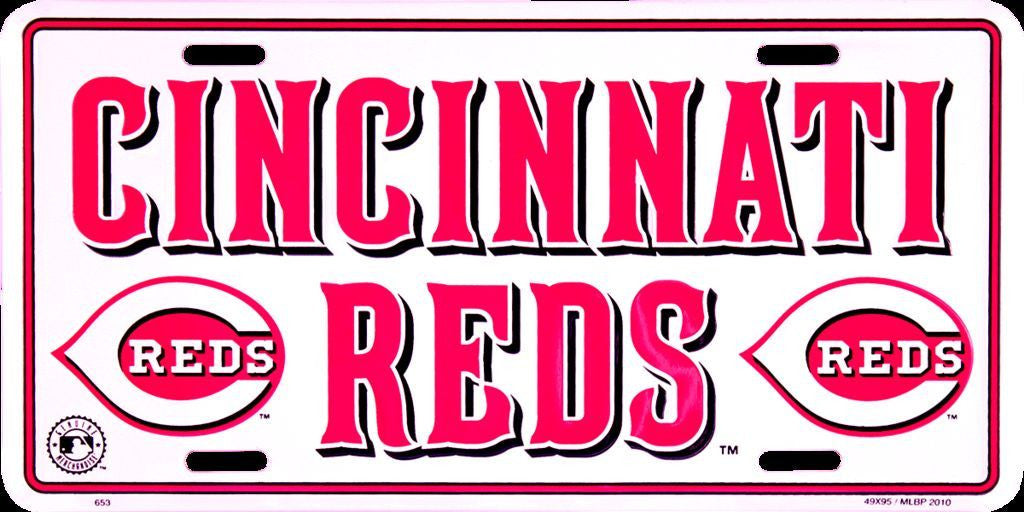 Cincinnati Reds License Plate