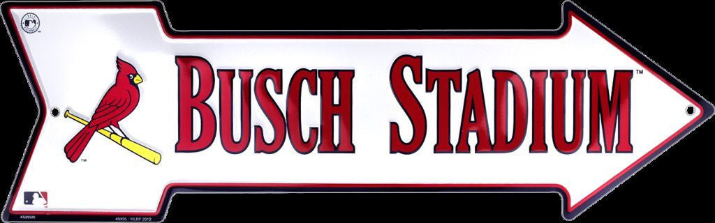 St. Louis Cardinals Busch Stadium Arrow Sign