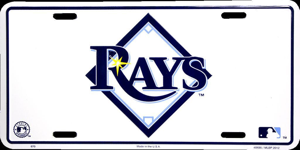 Tampa Bay Rays License Plate