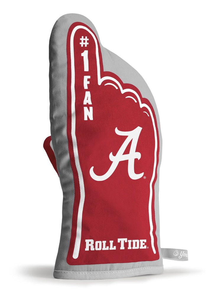 Alabama Crimson Tide #1 Fan Oven Mitt Ncaa Gameday Grill Tailgate Glove Heat Resistant