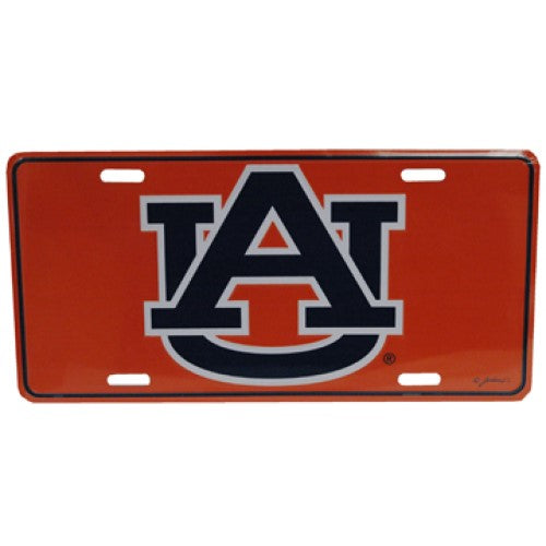 AUBURN TIGERS CAR TAG LICENSE PLATE METAL