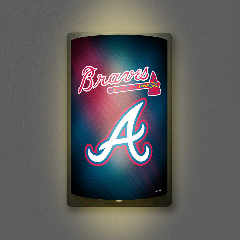 Atlanta Braves Motiglow Light Up Sign Motion Activated Lamp