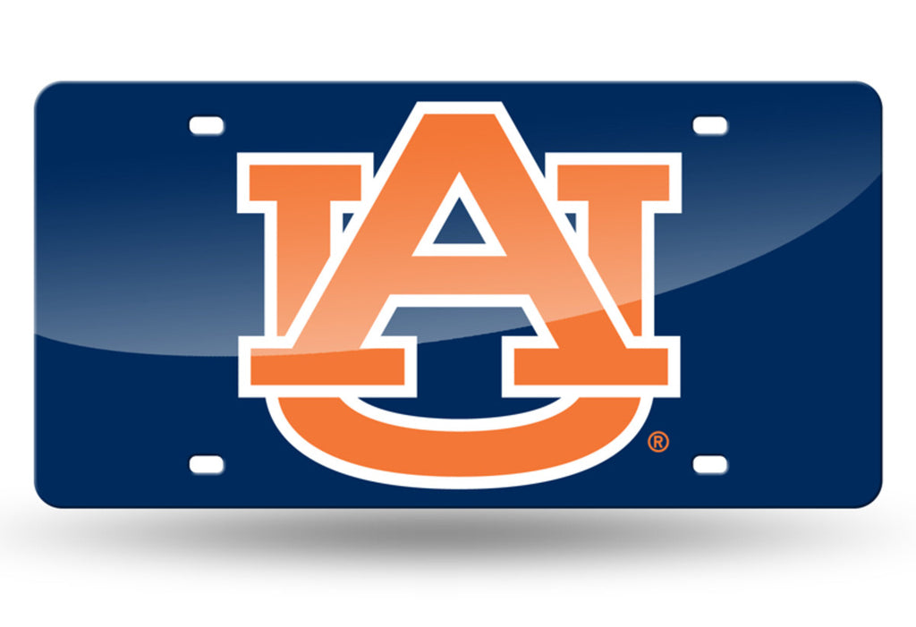 Auburn Tigers Mirror Blue Car Tag License Plate Orange Au University Auto