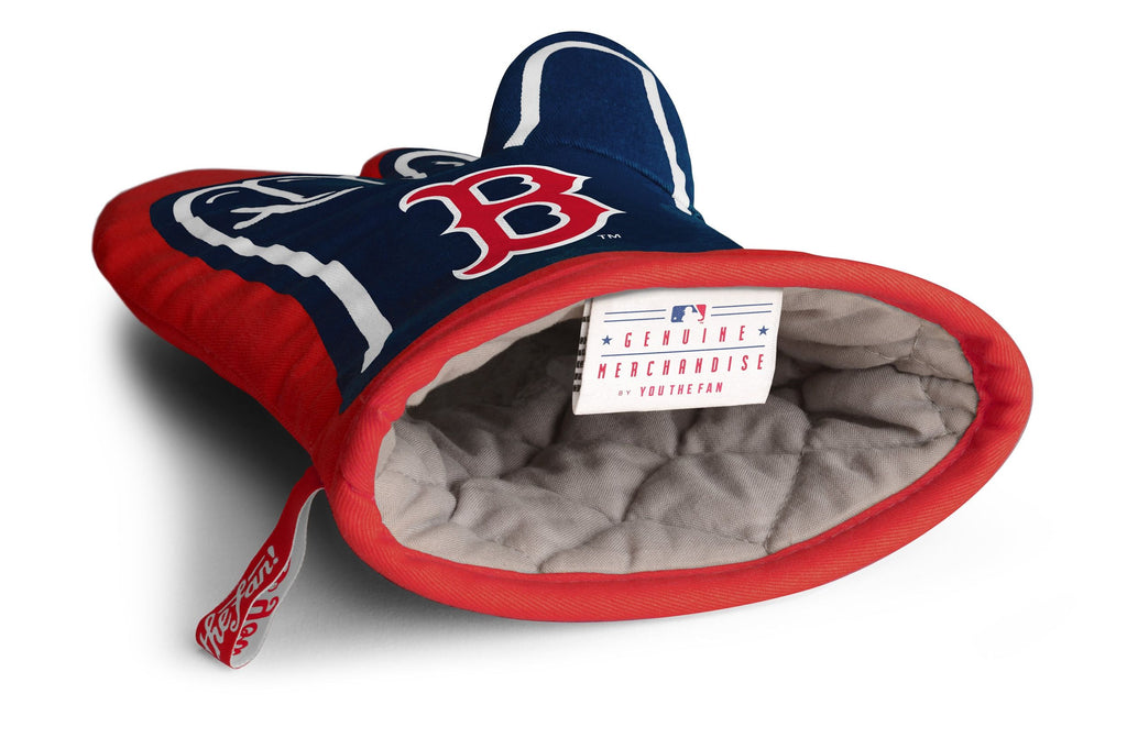 Boston Red Sox #1 Fan Oven Mitt Gameday Grill Tailgate Mlb Glove Heat Resistant