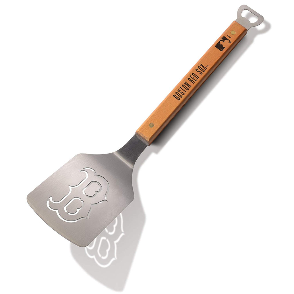 Boston Red Sox Sportula Mlb Spatula Heavy Duty Bbq Grill Bottle Opener