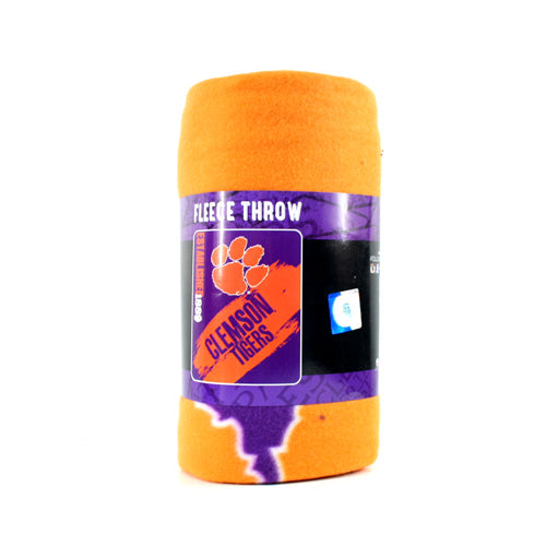 NCAA Soft Fleece Throw 50"X 60" Blanket New College Football Pick Your Team