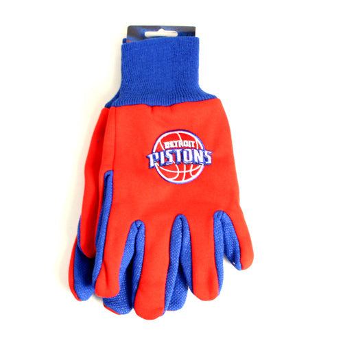 Nba Sport Utility Work Play Basketball Gloves No Slip Grip Adult- Pick Your Team