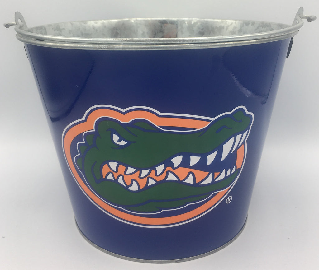 Ncaa Aluminum Bucket 5 Qt Drink Party Ice Metal Pail - Choose Your Team