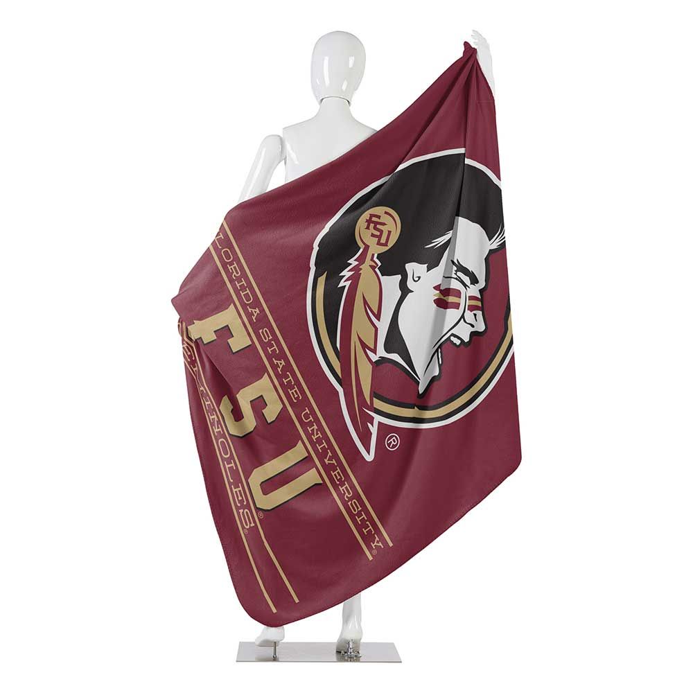 NCAA Soft Fleece Throw 50"X 60" Blanket New College Football Pick Your Team