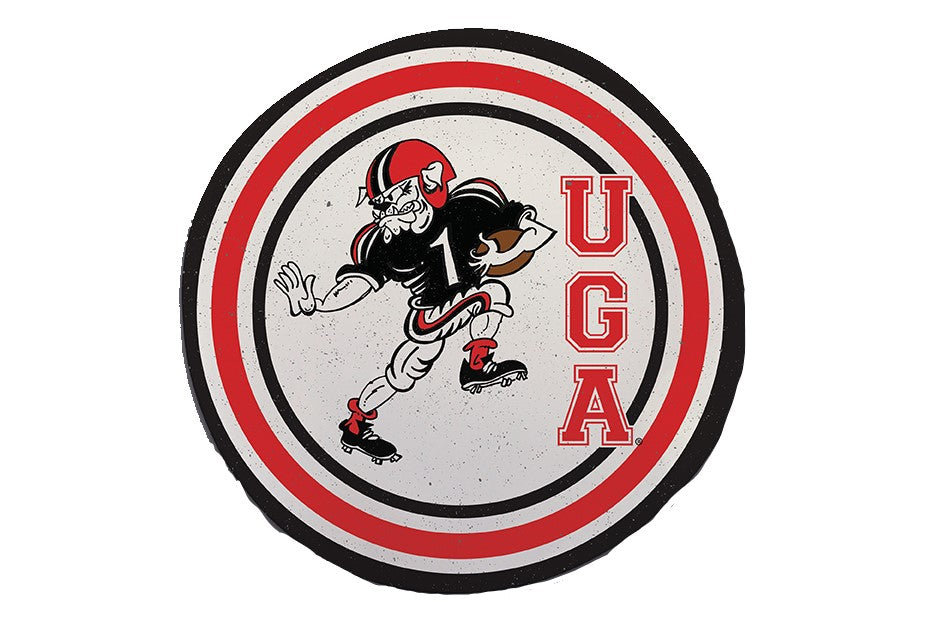 Georgia Bulldogs Dinner Plate Melamine 6 Piece Set Uga Magnolia Lane