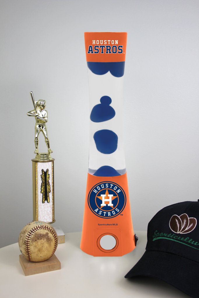 Houston Astros Magma Lamp Lava with Bluetooth Speaker