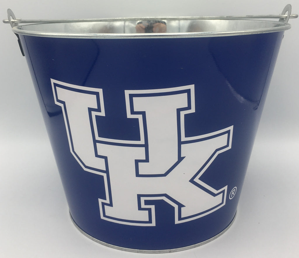 Ncaa Aluminum Bucket 5 Qt Drink Party Ice Metal Pail - Choose Your Team