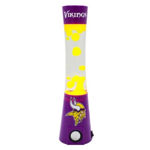 Minnesota Vikings Magma Lava Lamp with Bluetooth Speaker