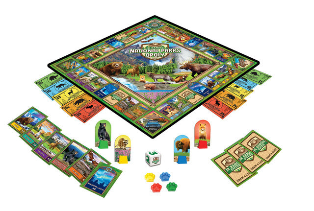 National Parks Opoly Jr Ranger Board Game