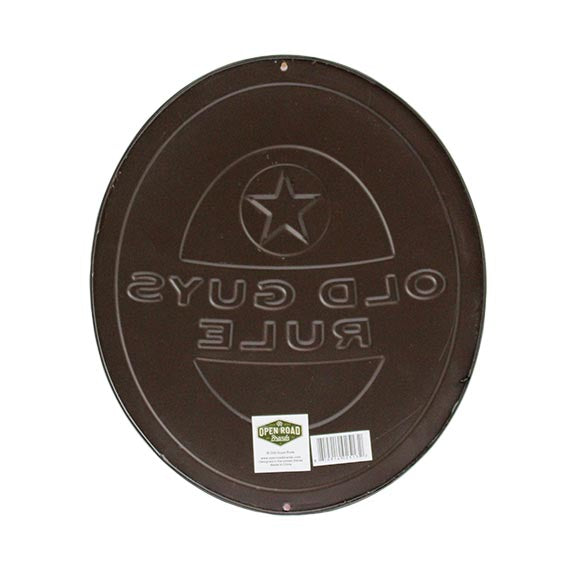 Old Guys Rule Metal Sign Still Crazy After All These Beers 10x12"