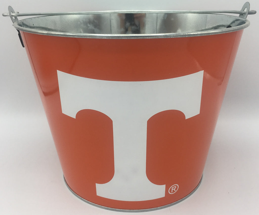 Ncaa Aluminum Bucket 5 Qt Drink Party Ice Metal Pail - Choose Your Team