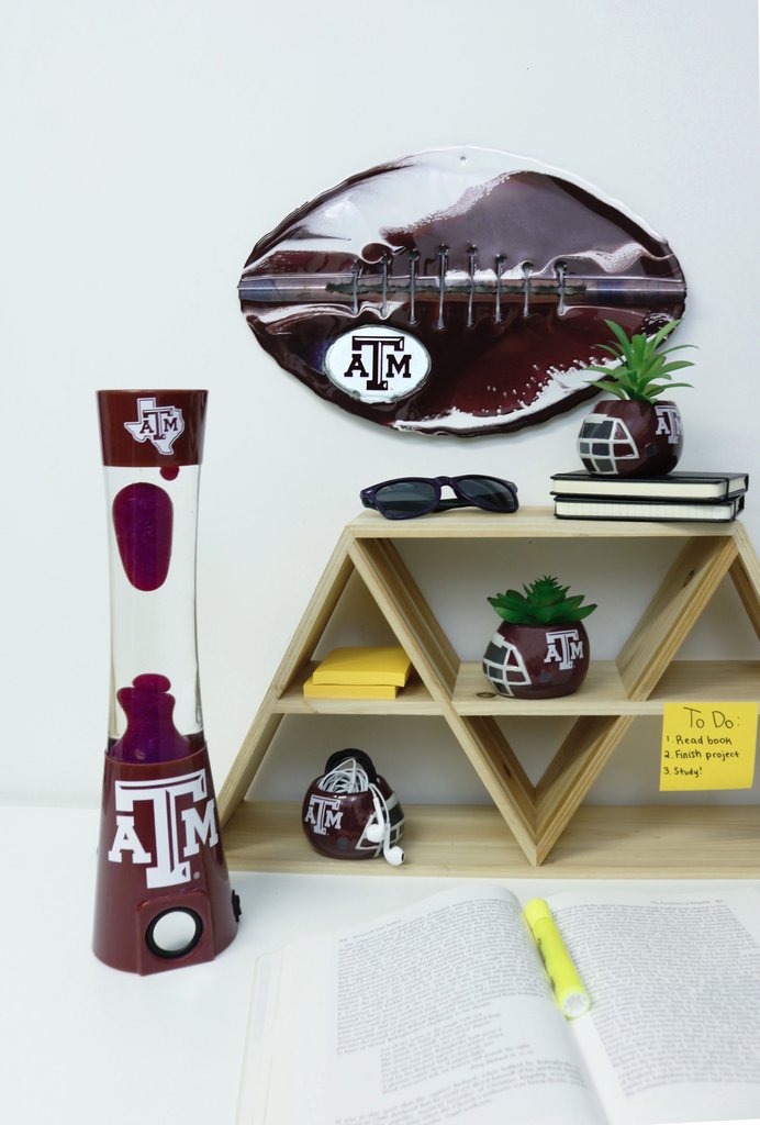 Texas A&M Aggies Magma Lamp Bluetooth Speaker Team Pride