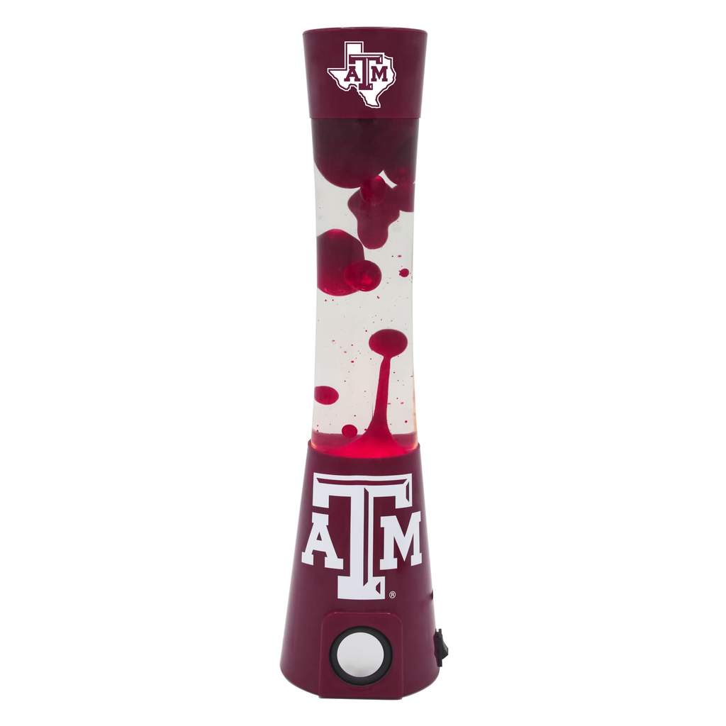 Texas A&M Aggies Magma Lamp Bluetooth Speaker Team Pride