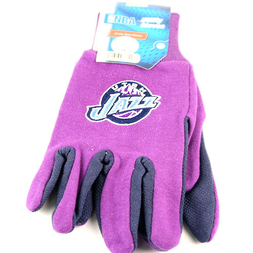 Nba Sport Utility Work Play Basketball Gloves No Slip Grip Adult- Pick Your Team