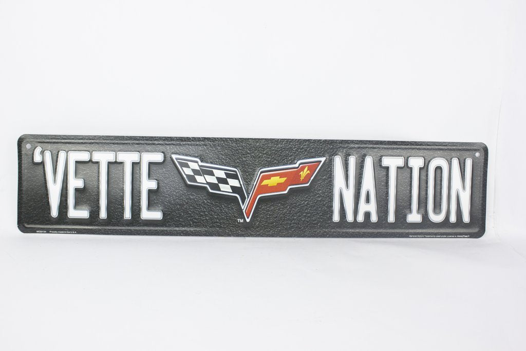 Vette Nation Street Sign 24