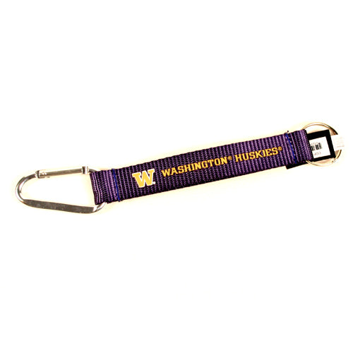 Carabiner Lanyard Keychain 8" Ncaa Pick Your Team College