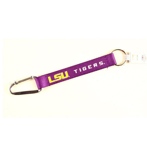 Carabiner Lanyard Keychain 8" Ncaa Pick Your Team College