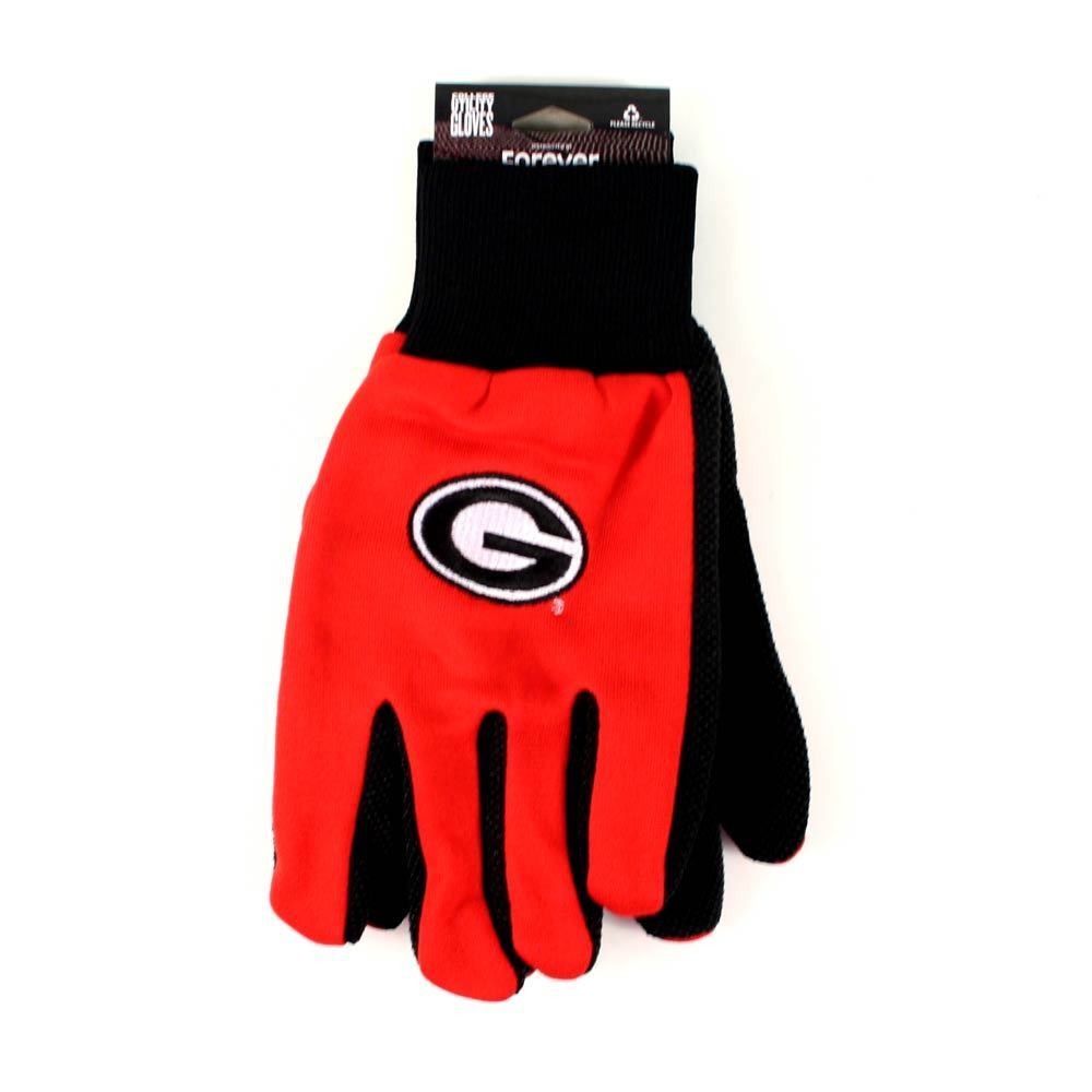 College Sport Utility Work Play Gloves Ncaa No Slip Grip Adult Pick Your Team