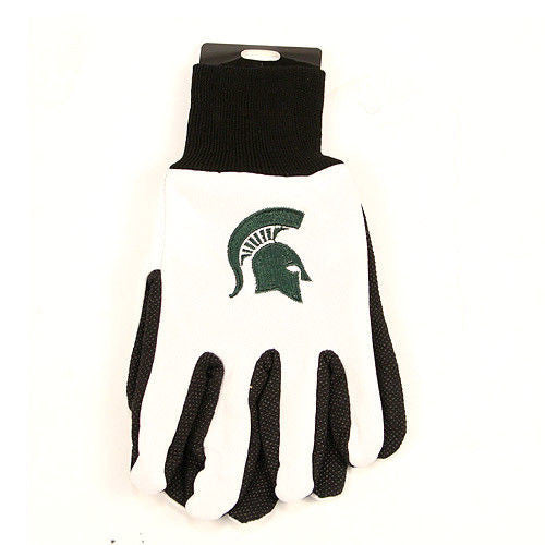 College Sport Utility Work Play Gloves Ncaa No Slip Grip Adult Pick Your Team