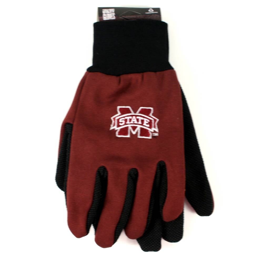College Sport Utility Work Play Gloves Ncaa No Slip Grip Adult Pick Your Team