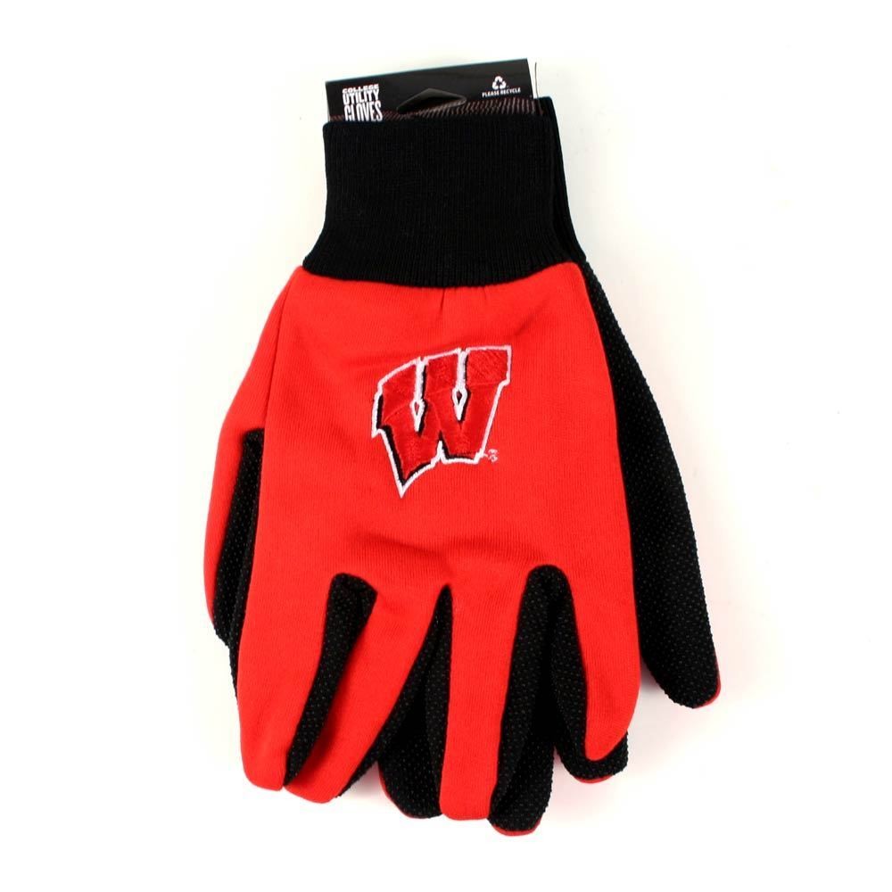 College Sport Utility Work Play Gloves Ncaa No Slip Grip Adult Pick Your Team