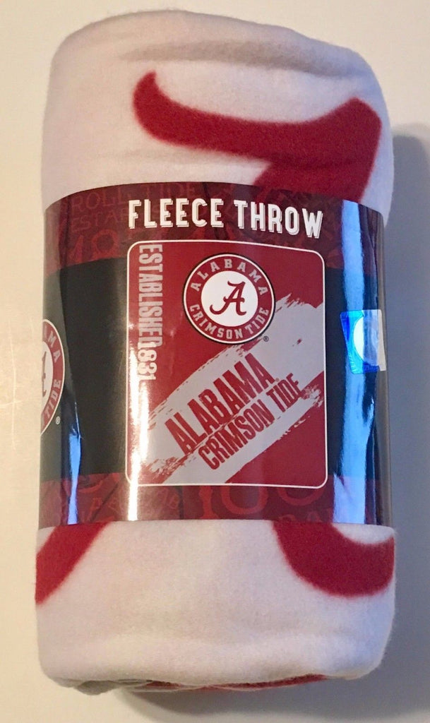 NCAA Soft Fleece Throw 50"X 60" Blanket New College Football Pick Your Team