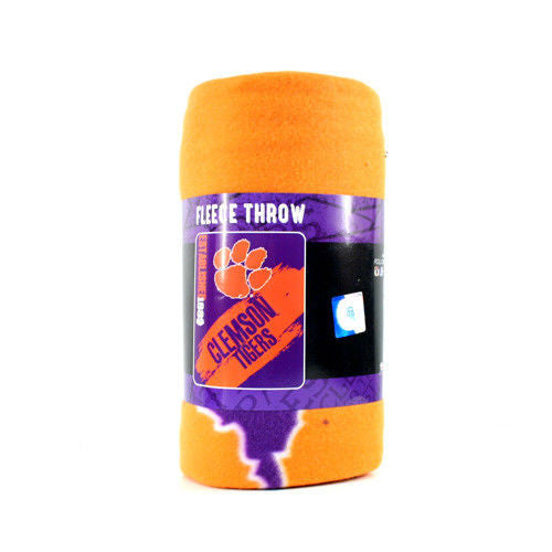 NCAA Soft Fleece Throw 50"X 60" Blanket New College Football Pick Your Team