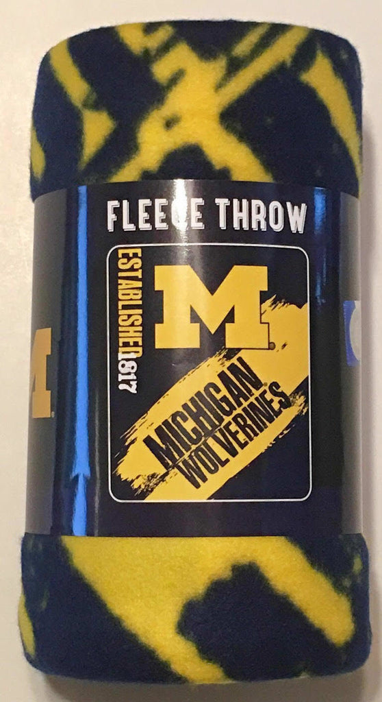 NCAA Soft Fleece Throw 50"X 60" Blanket New College Football Pick Your Team