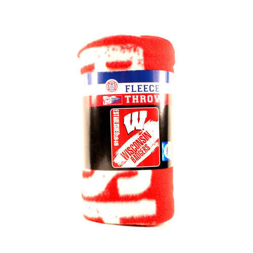 NCAA Soft Fleece Throw 50"X 60" Blanket New College Football Pick Your Team